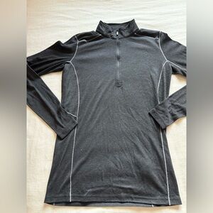 Kuhls base layer 1/2 zip pullover wool blend size xs /s